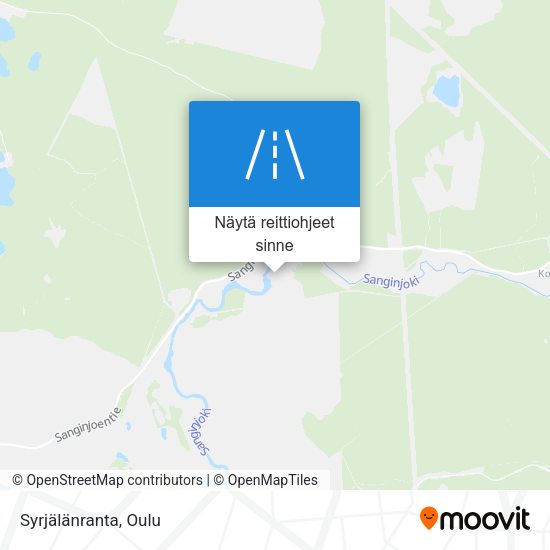 Syrjälänranta kartta