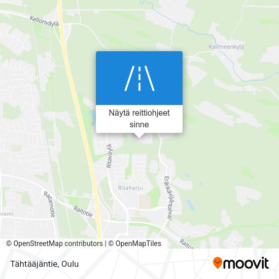 Tähtääjäntie kartta