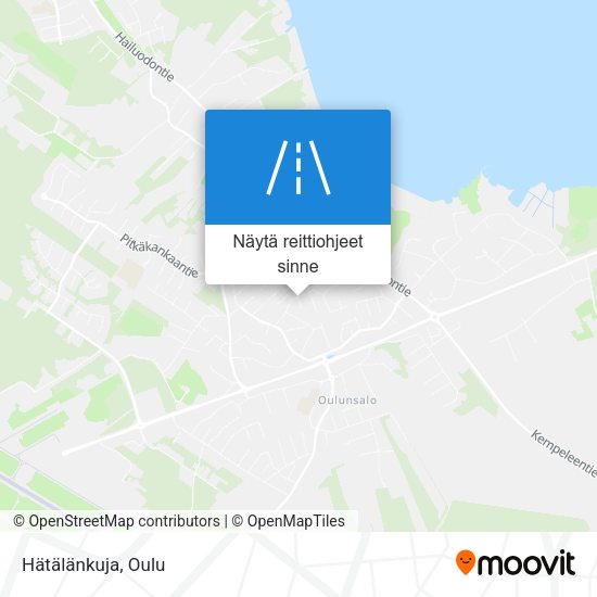 Hätälänkuja kartta