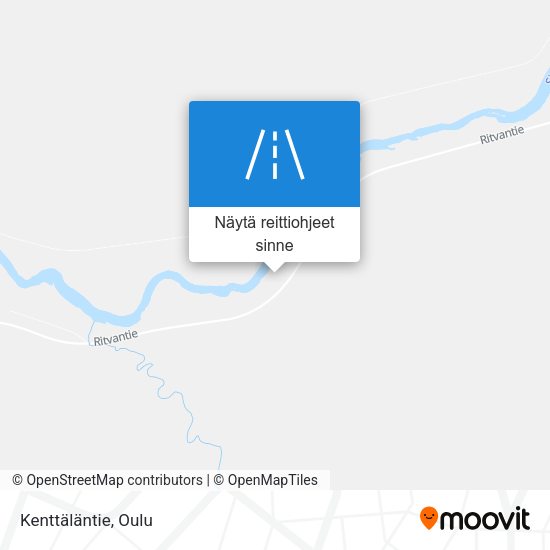 Kenttäläntie kartta