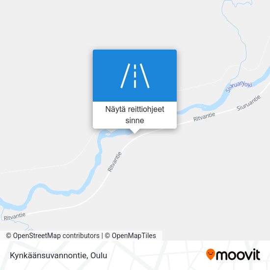 Kynkäänsuvannontie kartta