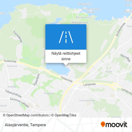 Alasjärventie kartta