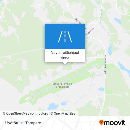 Myötätuuli kartta