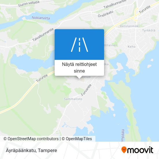 Äyräpäänkatu kartta