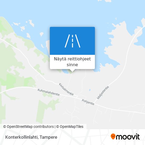 Konterkollinlahti kartta