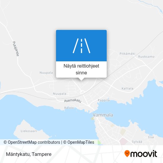 Mäntykatu kartta