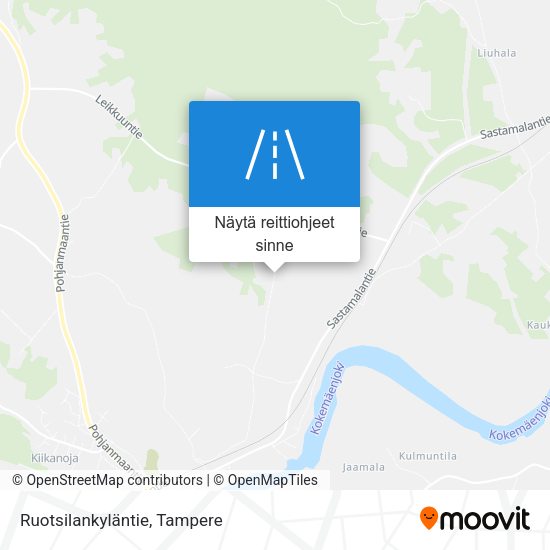 Ruotsilankyläntie kartta