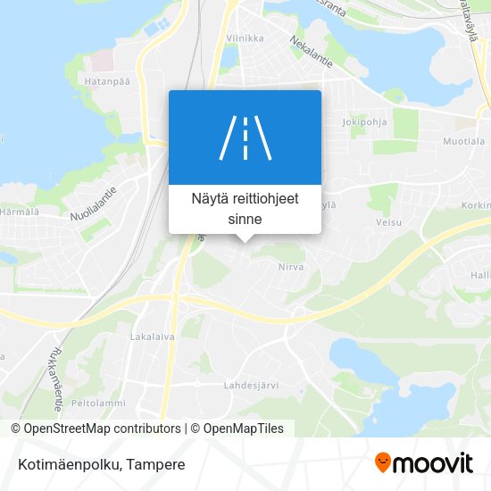 Kotimäenpolku kartta