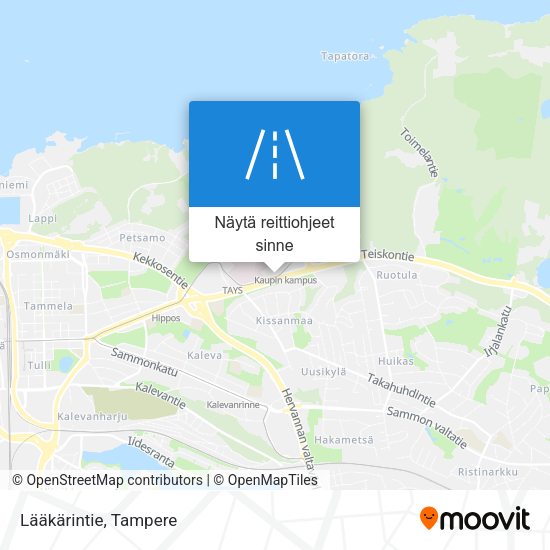 Lääkärintie kartta