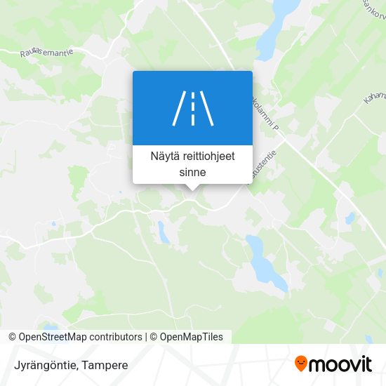 Jyrängöntie kartta