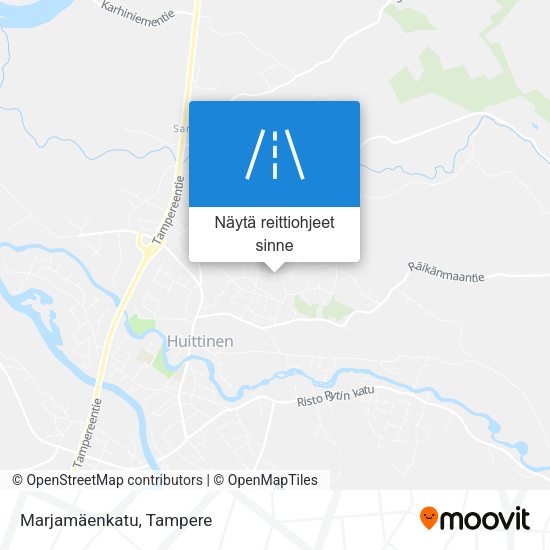 Marjamäenkatu kartta