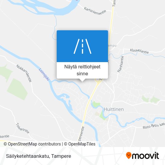 Säilyketehtaankatu kartta