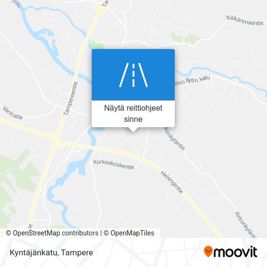 Kyntäjänkatu kartta