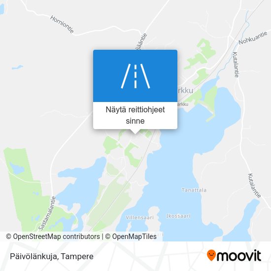 Päivölänkuja kartta