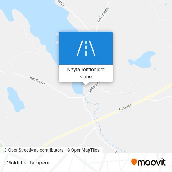 Mökkitie kartta