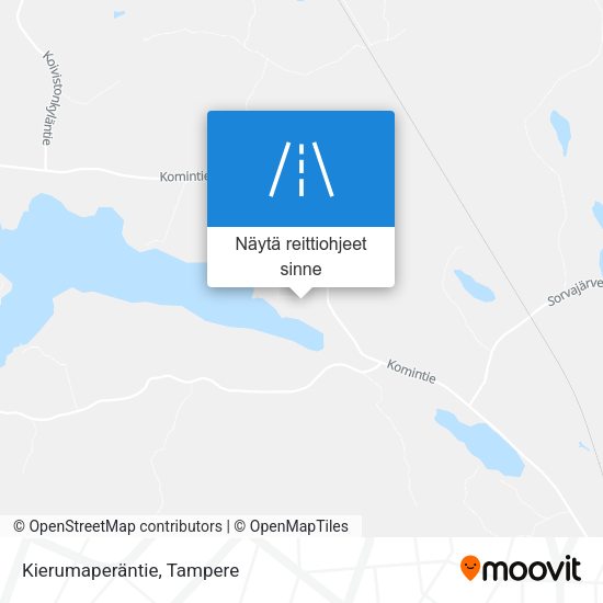 Kierumaperäntie kartta