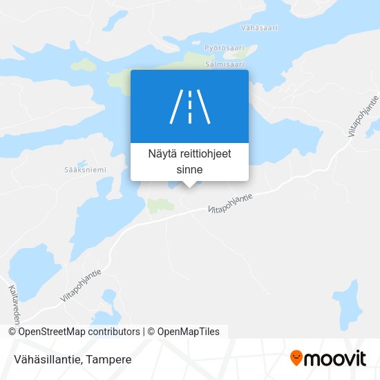 Vähäsillantie kartta