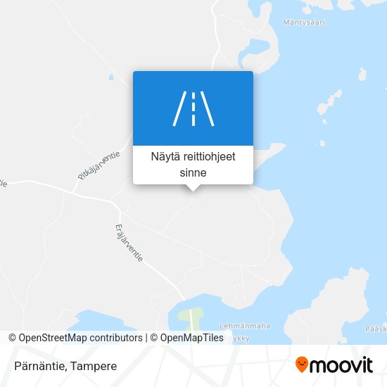 Pärnäntie kartta