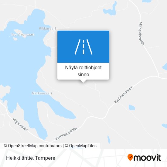 Heikkiläntie kartta
