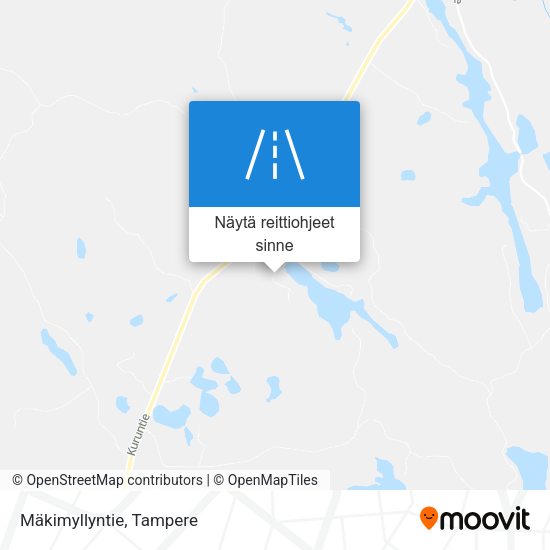 Mäkimyllyntie kartta