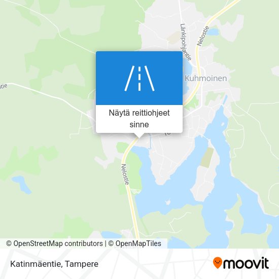 Katinmäentie kartta