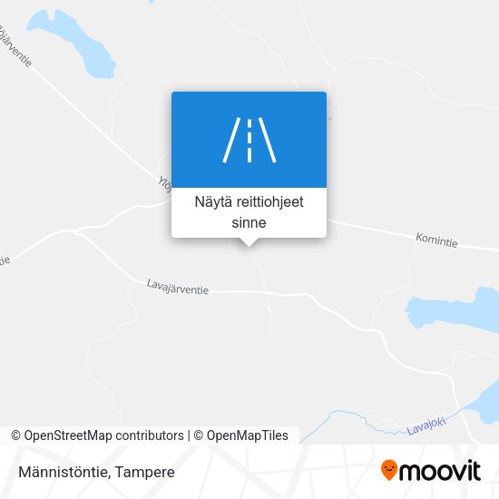 Männistöntie kartta