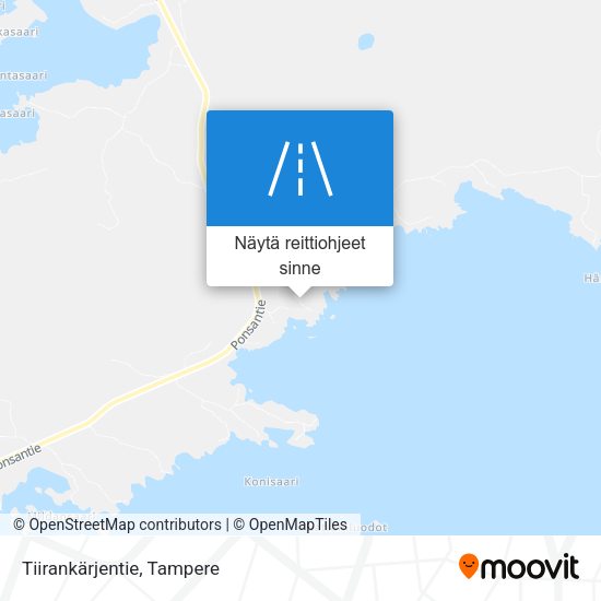 Tiirankärjentie kartta