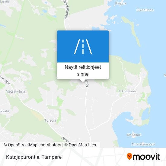 Katajapurontie kartta