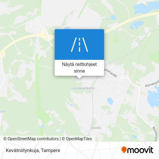 Kevätniitynkuja kartta