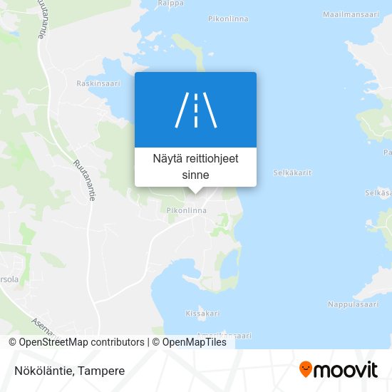 Nököläntie kartta