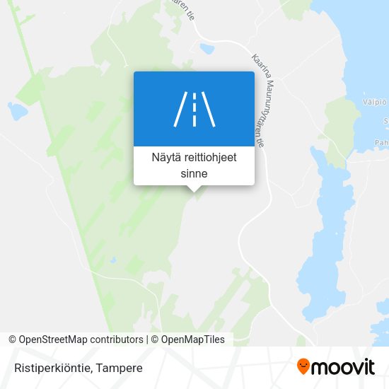 Ristiperkiöntie kartta