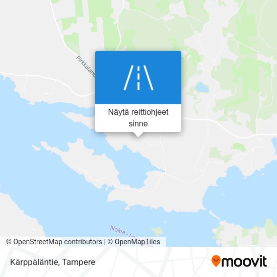 Kärppäläntie kartta