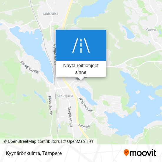Kyynärönkulma kartta