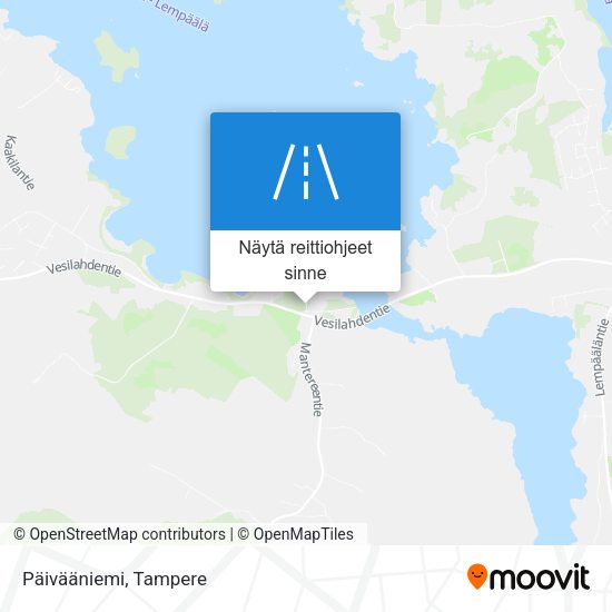 Päivääniemi kartta