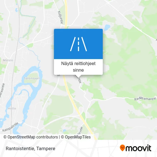 Rantoistentie kartta