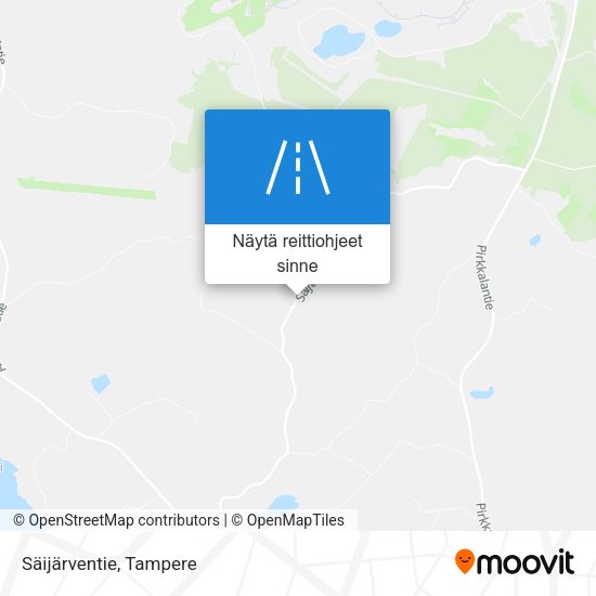 Säijärventie kartta