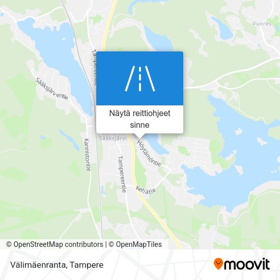 Välimäenranta kartta