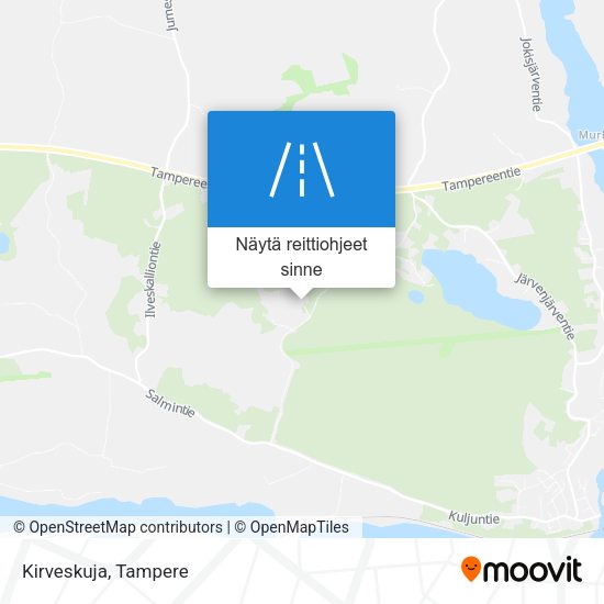 Kirveskuja kartta