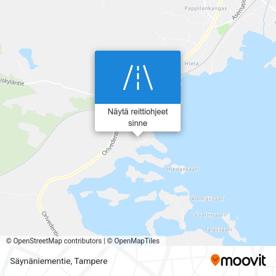 Säynäniementie kartta