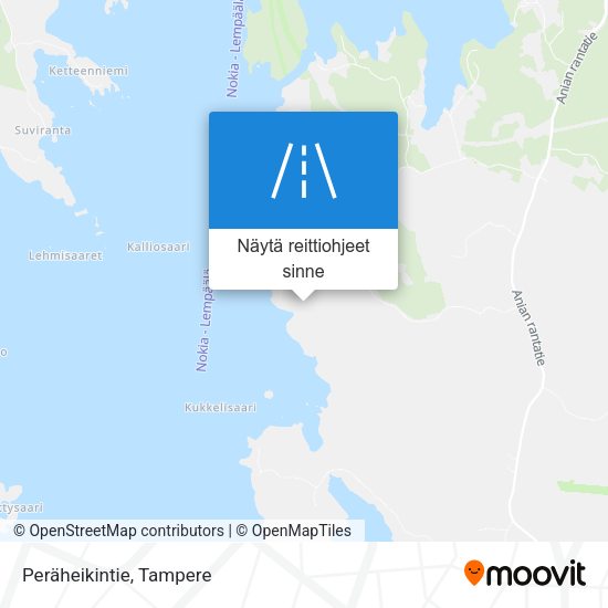 Peräheikintie kartta
