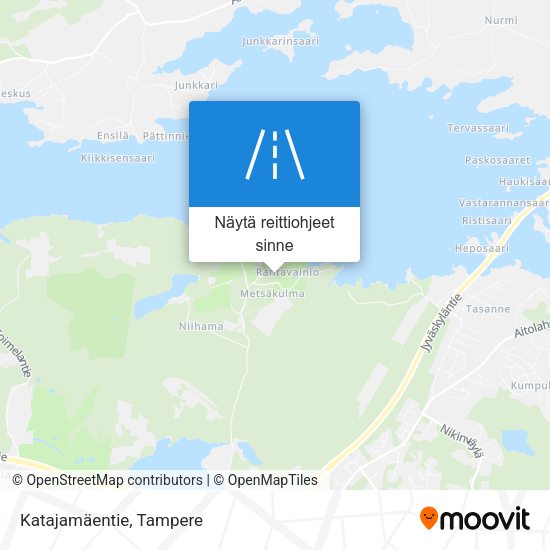 Katajamäentie kartta