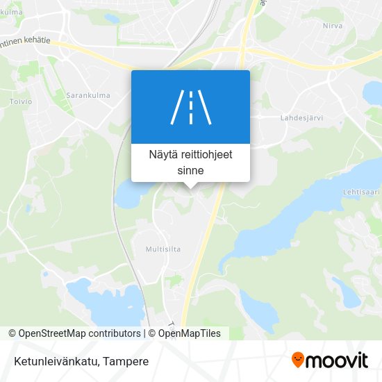 Ketunleivänkatu kartta