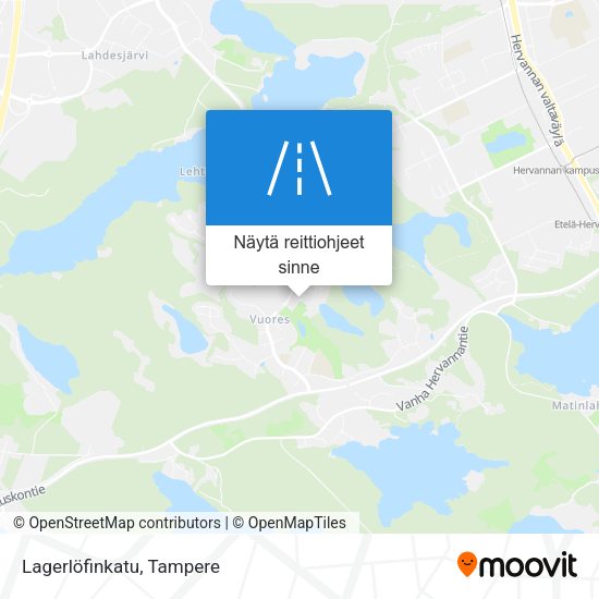 Lagerlöfinkatu kartta