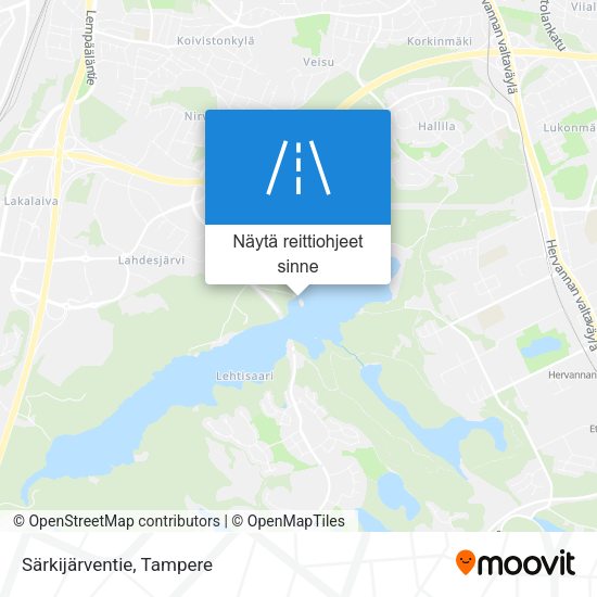 Särkijärventie kartta