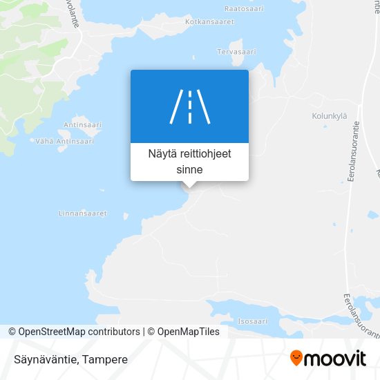 Säynäväntie kartta