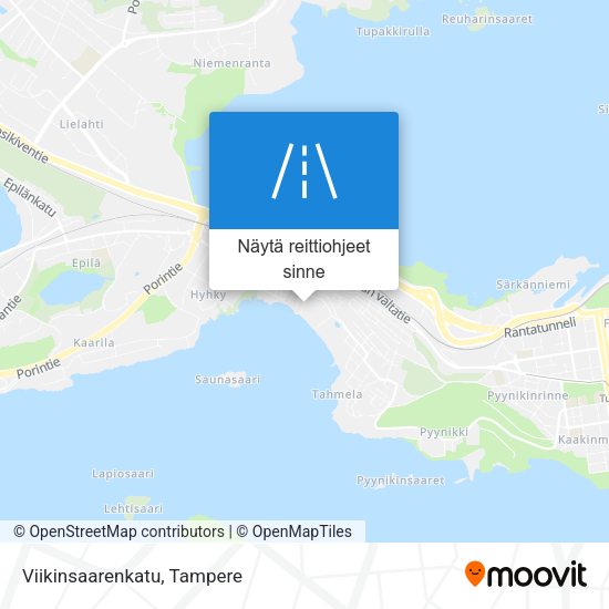 Viikinsaarenkatu kartta