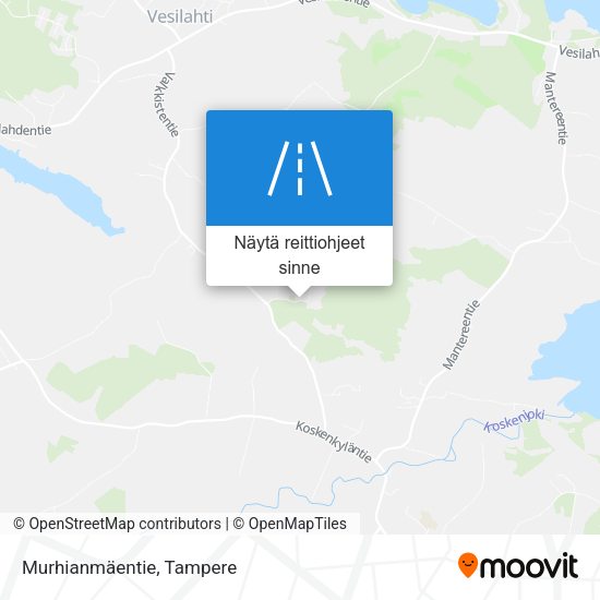 Murhianmäentie kartta