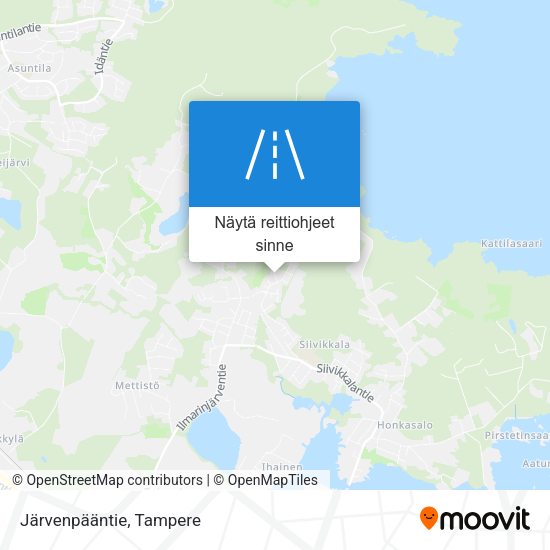 Järvenpääntie kartta