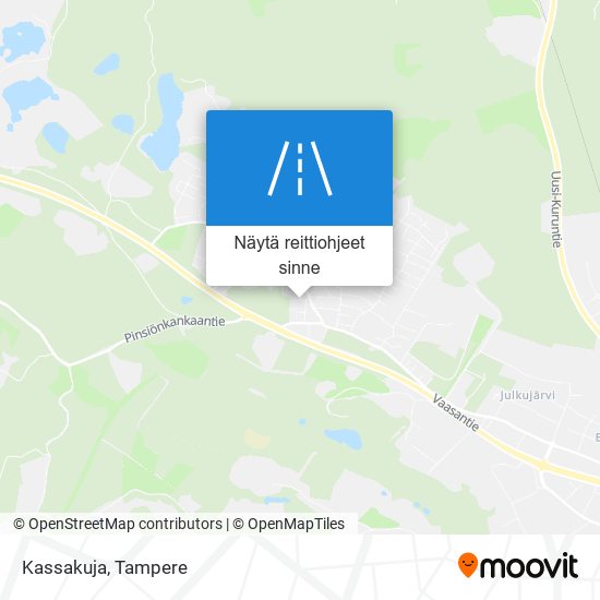 Kassakuja kartta