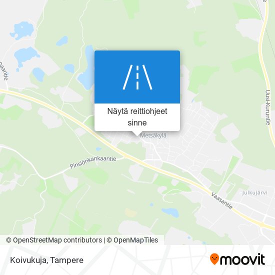 Koivukuja kartta